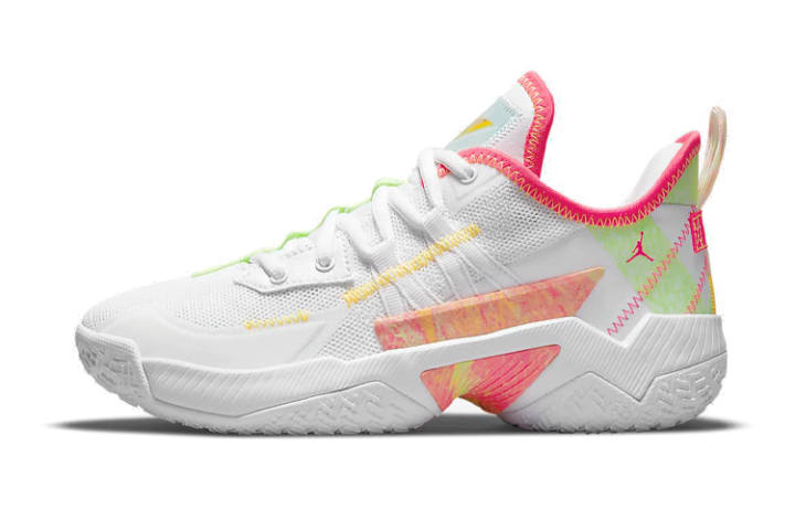 Jordan Jordan One-Take II White Hyper Pink GS