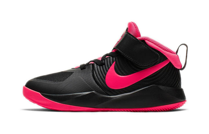 Nike Nike Team Hustle D 9 Black Racer Pink PS