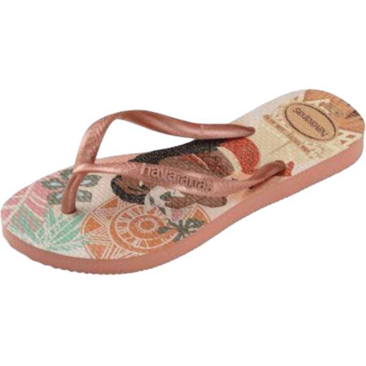 Havaianas Slip Resistant Abrasion Resistant Slip Resistant Abrasion Resistant Low top Kids' Slippers Pink Kids'