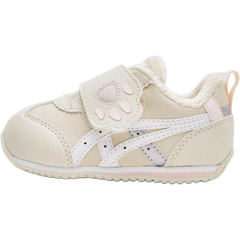 ASICS Suku2 Slip Resistant Anti Kick Slip Resistant Anti Kick Low top Kids Lifestyle Shoes Beige