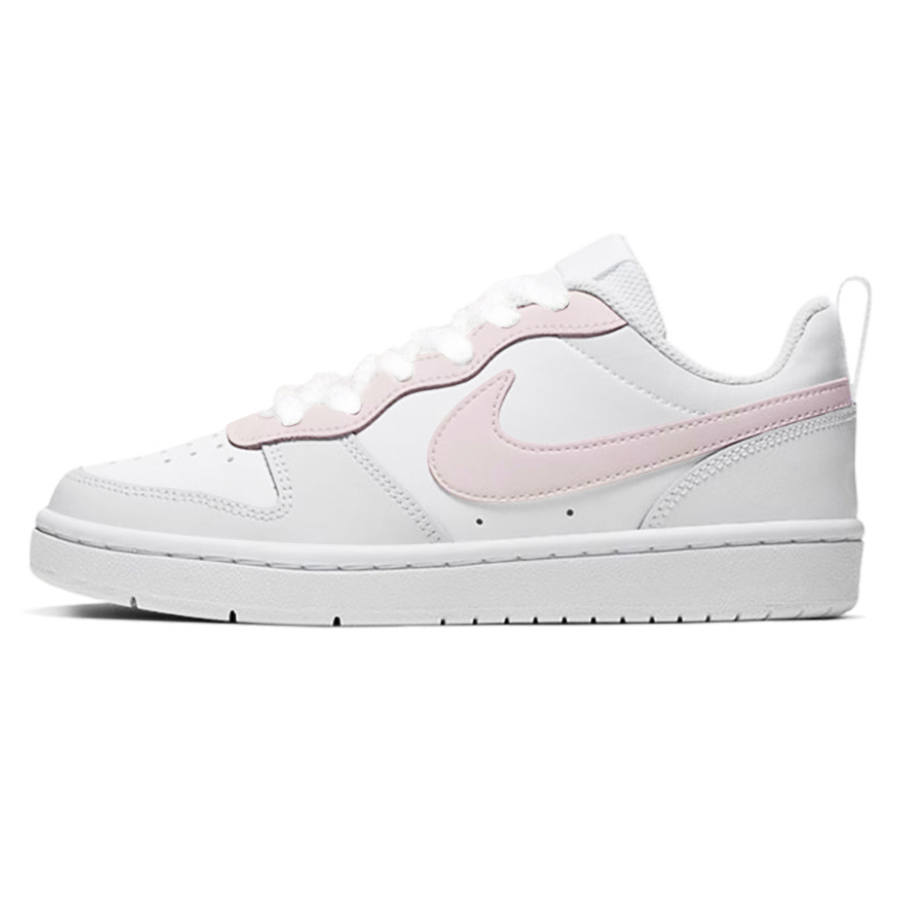 Nike Nike Court Borough Low 2 Leather Low top Kids' Skateboarding Shoes Naughty Pink Teenagers