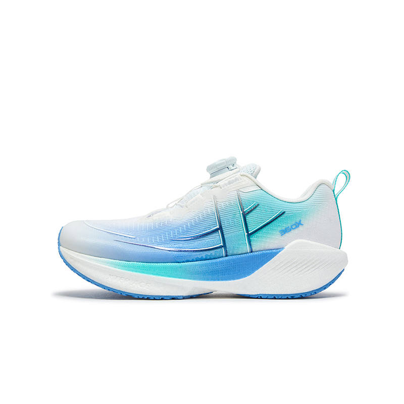 XTEP 360X Low top Running Shoes Classic White Teal 35 40 Teenagers