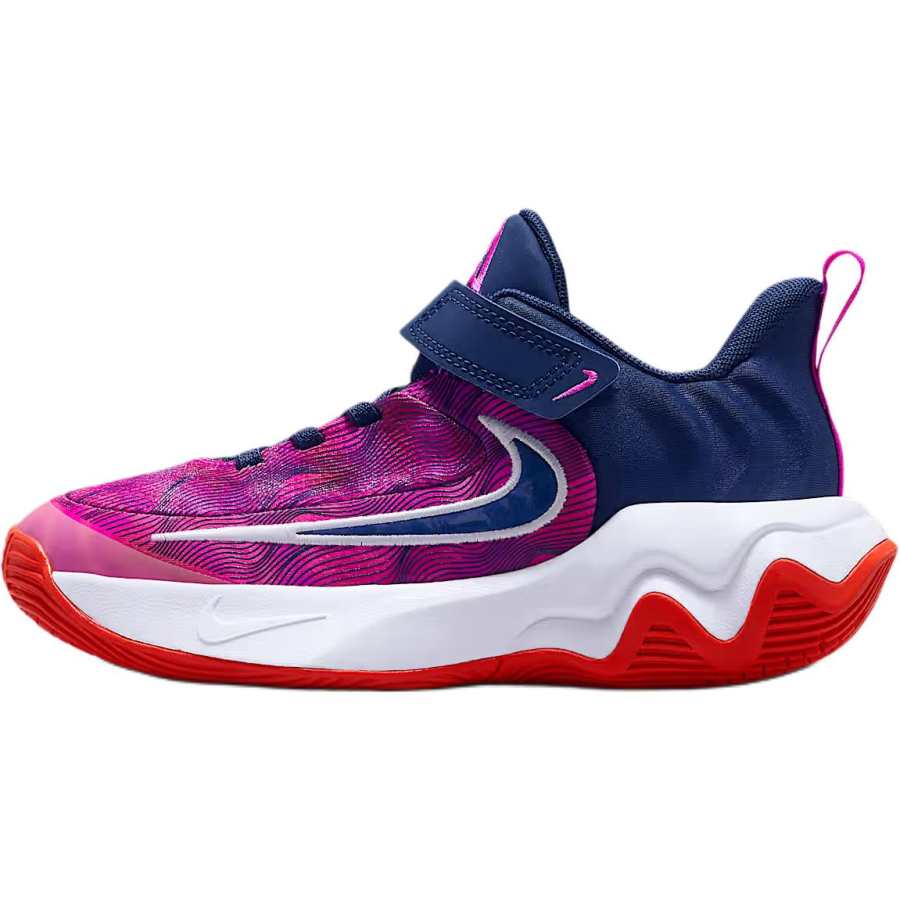 Nike Nike Giannis Immortality 4 Slip Resistant Low top Children's Basketball Shoes Purple Kids'