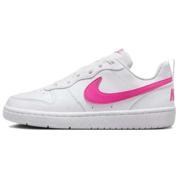 Nike Nike Court Borough Low top Casual Shoes White Pink Unisex