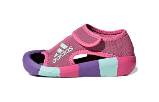 Adidas Comfortable Slip Resistant Cushioning Abrasion Resistant Low top Toddler Shoes Pink Infant And Toddler