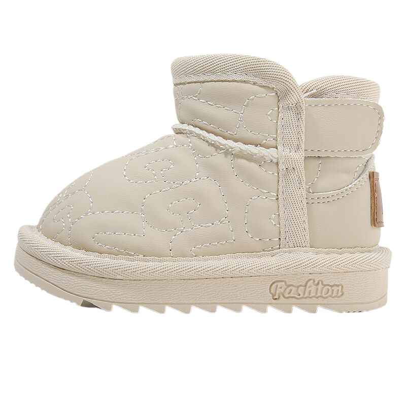 MAIBUXIONG Slip Resistant Thermal Slip Resistant Thermal High top Toddler Shoes Infant And Toddler
