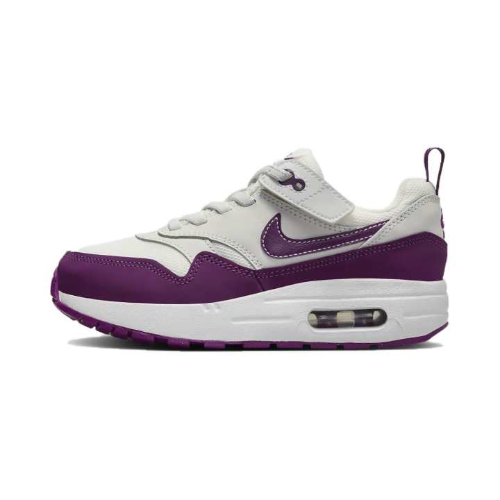 Nike Nike Air Max 1 Soft And Comfortable Abrasion Resistant Abrasion Resistant Low top Kids' Running Shoes Pink