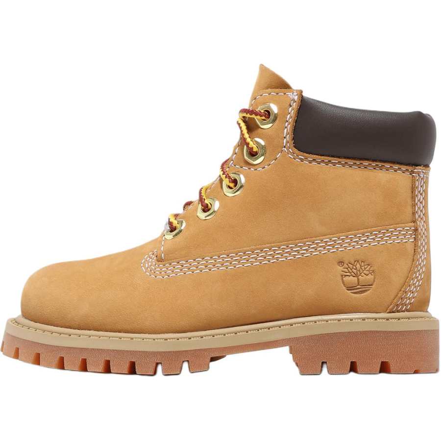 Timberland Slip Resistant Abrasion Resistant High top Kids' Boots Yellow Children Aged 3 7 Years Old