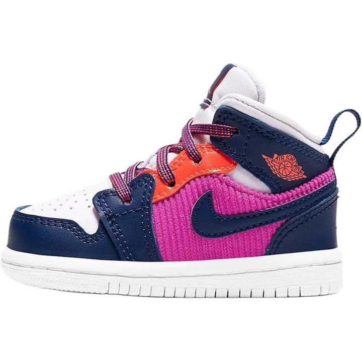 Jordan Jordan 1 Mid Fire Pink Barely Grape TD