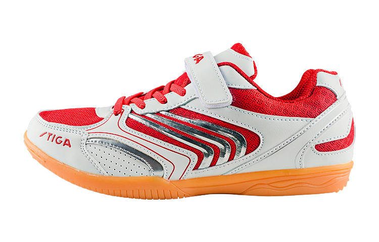 Stiga PU, Mesh Kids' Training Shoes Red Teenagers