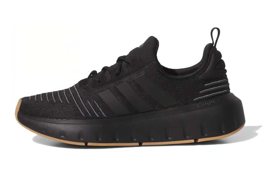 Adidas Adidas Swift Run Cushioning Abrasion Resistant Cushioning, Wear Resistant Low top Kids' Running Shoes Black Kids'