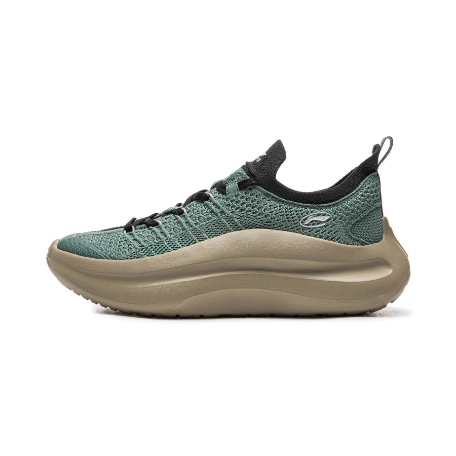 Li-Ning Li Ning Cloud Wave Slip On Cushioning Slip Resistant Abrasion Resistant Lightweight Low top Casual Shoes Women's