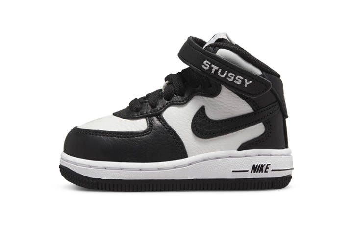 Nike Nike Air Force 1 Mid Stussy Light Bone Black TD