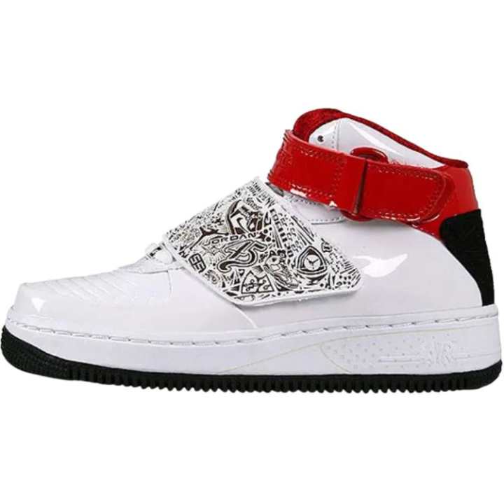 Jordan Jordan Air Jordan Force 20 Mid top Basketball Shoes White Unisex