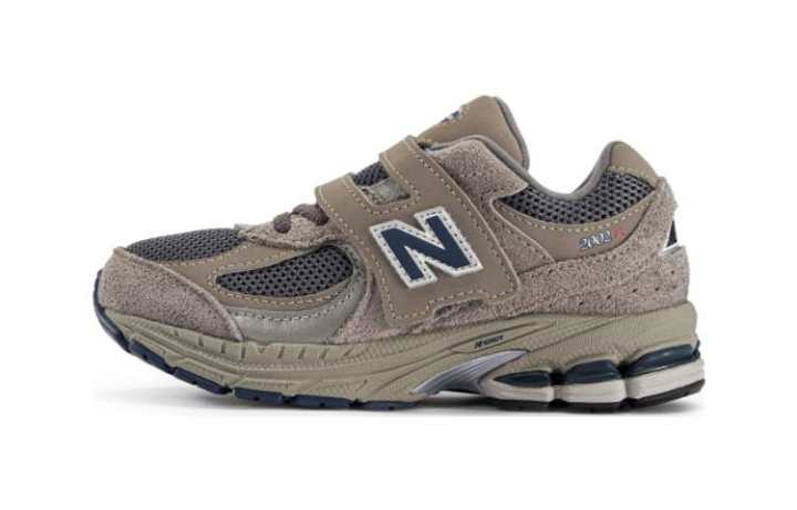 New Balance New Balance NB 2002R Little Kid 'Grey Natural Indigo'