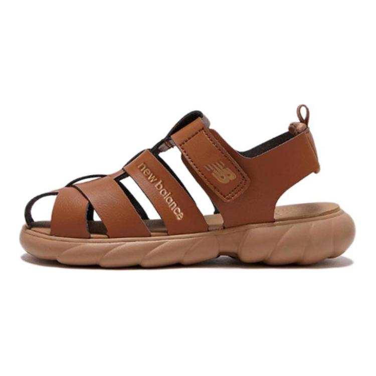 New Balance New Balance Slip Resistant Abrasion Resistant Children's Sandals Brown Kids'