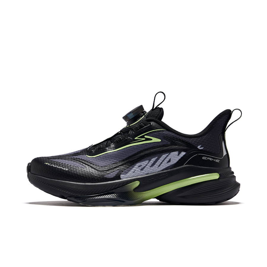 ERKE KIDS Low top Running Shoes Gray Black Teenagers