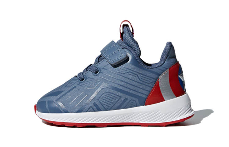 Adidas Adidas Rapida Run Avengers I Breathable Low top Toddler Shoes Blue Red Infant And Toddler