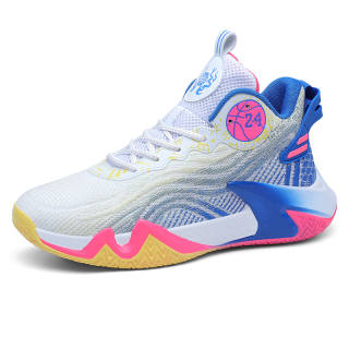 QITATA Fabric Slip Resistant Cushioning Breathable Slip Resistant Cushioning Breathable Mid top