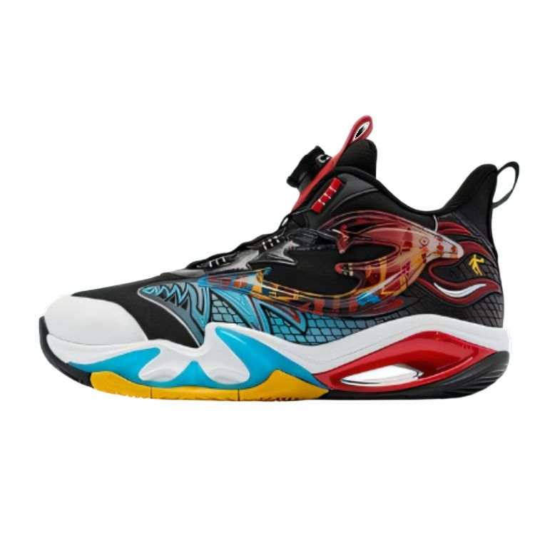 QIAODAN Synthetic Leather, Textile Children's Basketball Shoes Great Blessing Unisex