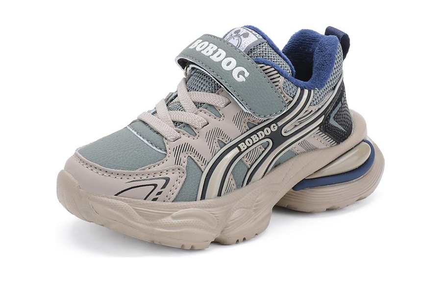 BOBDOG Fleece Lined And Thickened Sole, Comfortable Rebound Kids Lifestyle Shoes Kids'