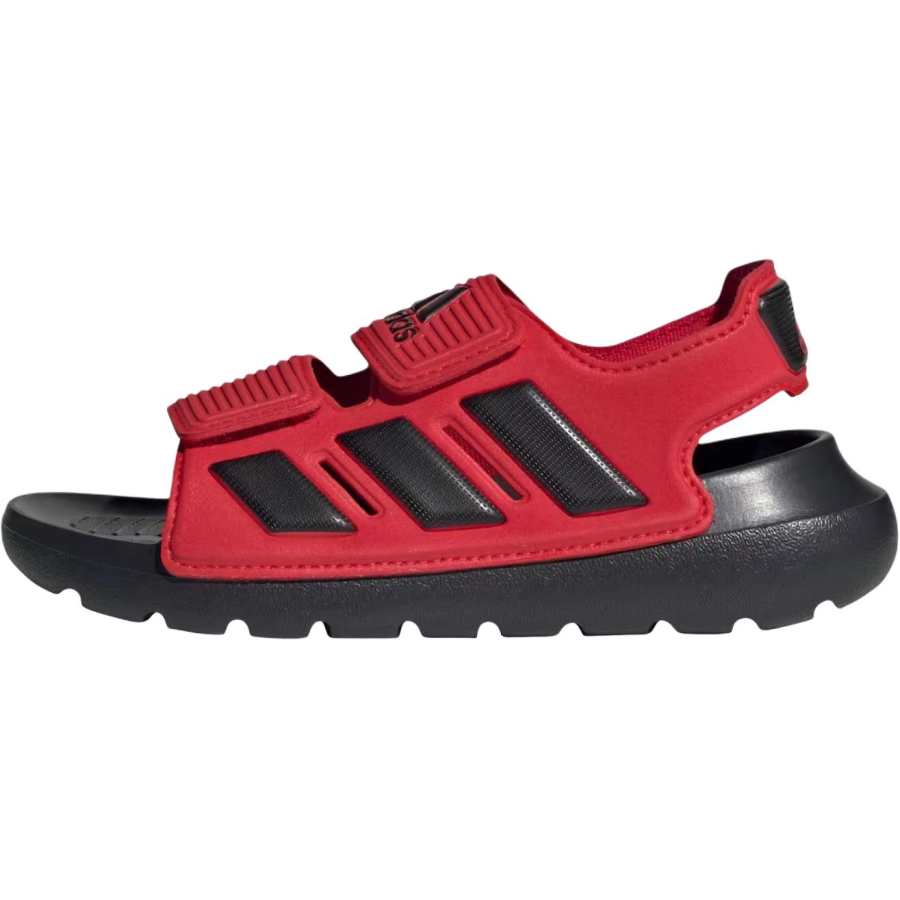 Adidas Adidas ALTASWIM 2.0 Slip Resistant Abrasion Resistant Low top Children's Sandals Red Kids'
