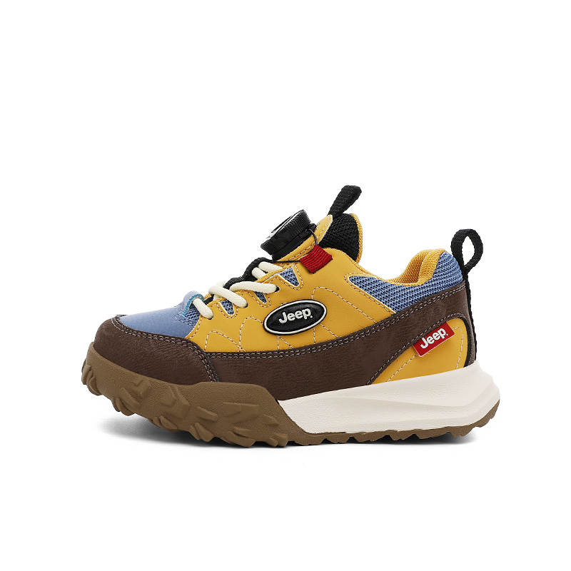 Jeep Slip Resistant Anti Kick Cushioning Abrasion Resistant Low top Running Shoes Kids'