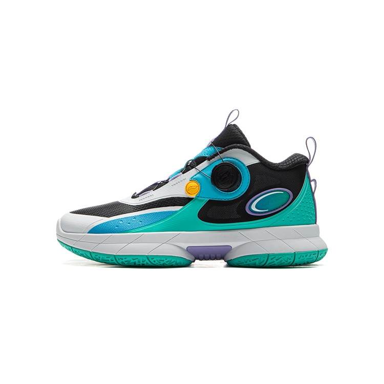 Li-Ning YOUNG Li Ning YOUNG Basketball Cushioning Abrasion Resistant Rebound Breathable Mid top Children's Basketball Shoes