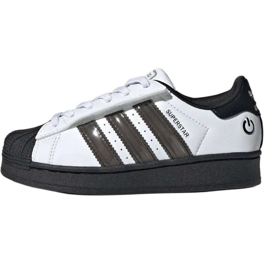 Adidas Originals SUPERSTAR Low top Kids' Skateboarding Shoes Black White Kids'