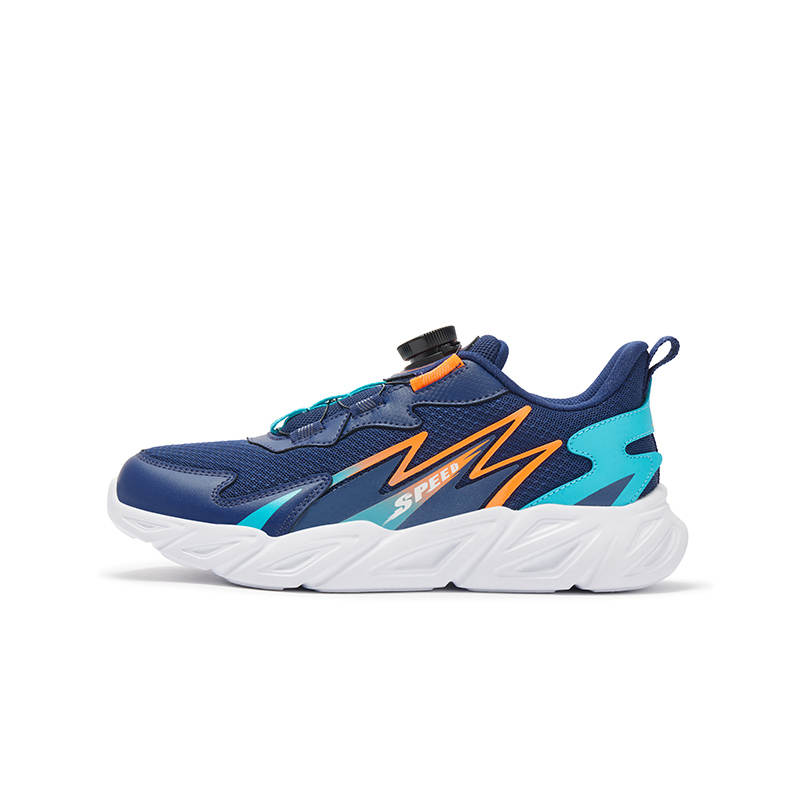 XTEP Abrasion Resistant Low top Running Shoes Blue Teenagers