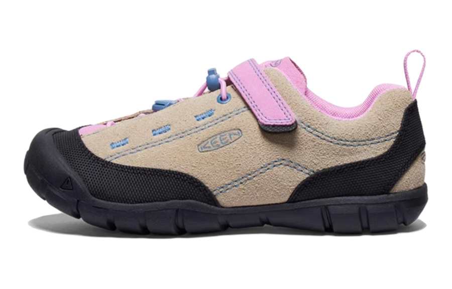 Keen JASPER 2 Cushioning Abrasion Resistant Breathable Low top Kids' Outdoor Shoes Yellow Pink Kids'
