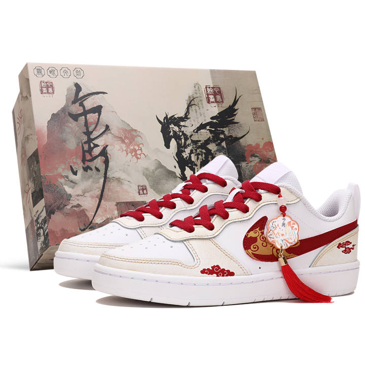 Nike Nike Court Borough Auspicious Wealth Slip Resistant Cushioning Abrasion Resistant