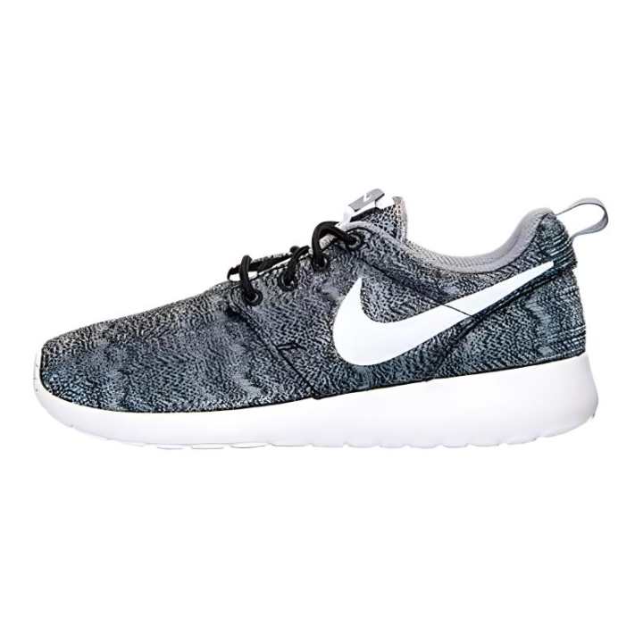Nike Nike Roshe Run Print Black White Anthracite GS