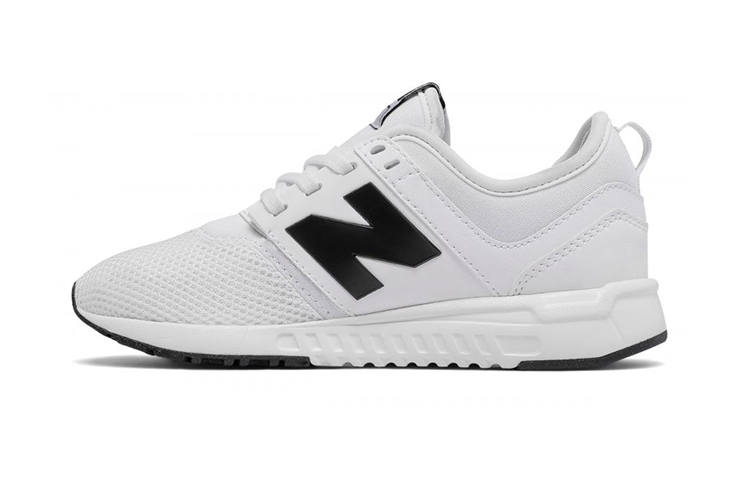 New Balance New Balance NB 247 Classic Trendy Low top Kids' Running Shoes White Black Children Aged 3 7 Years Old