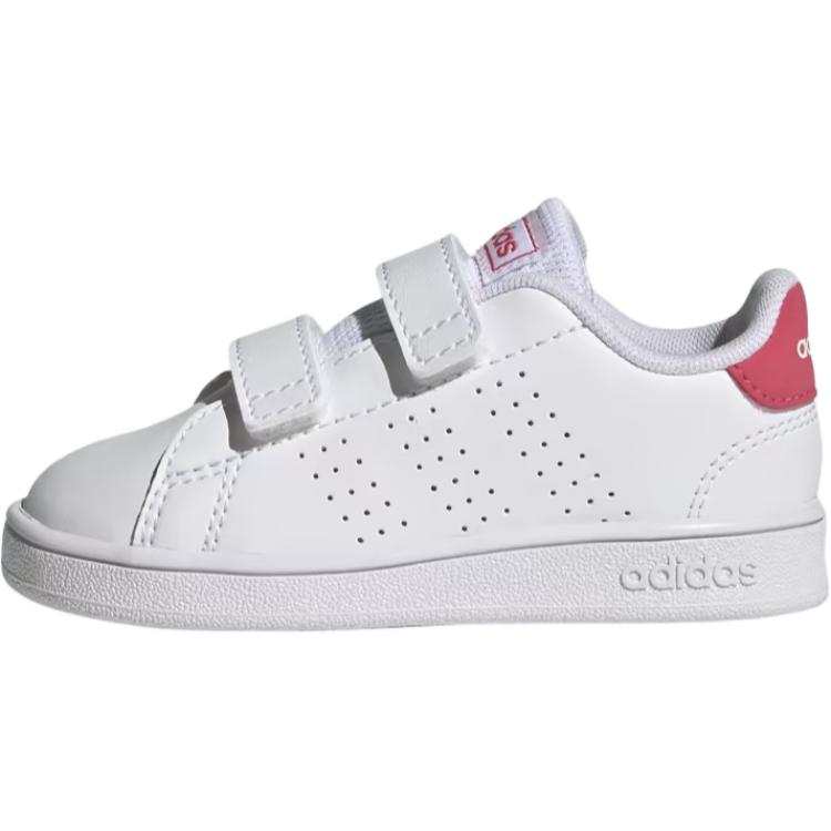 Adidas Neo ADVANTAGE Abrasion Resistant Balance Low top Toddler Shoes White Infant And Toddler
