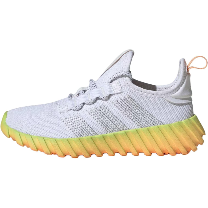 Adidas Adidas Kaptir Flow Mesh Comfortable And Lightweight Slip Resistant Abrasion Resistant Low top Kids' Running Shoes