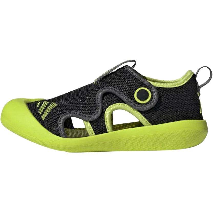 Adidas Adidas ALTAVENTURE 3.0 Mesh Slip Resistant Abrasion Resistant Low top Children's Sandals Black Green Kids'