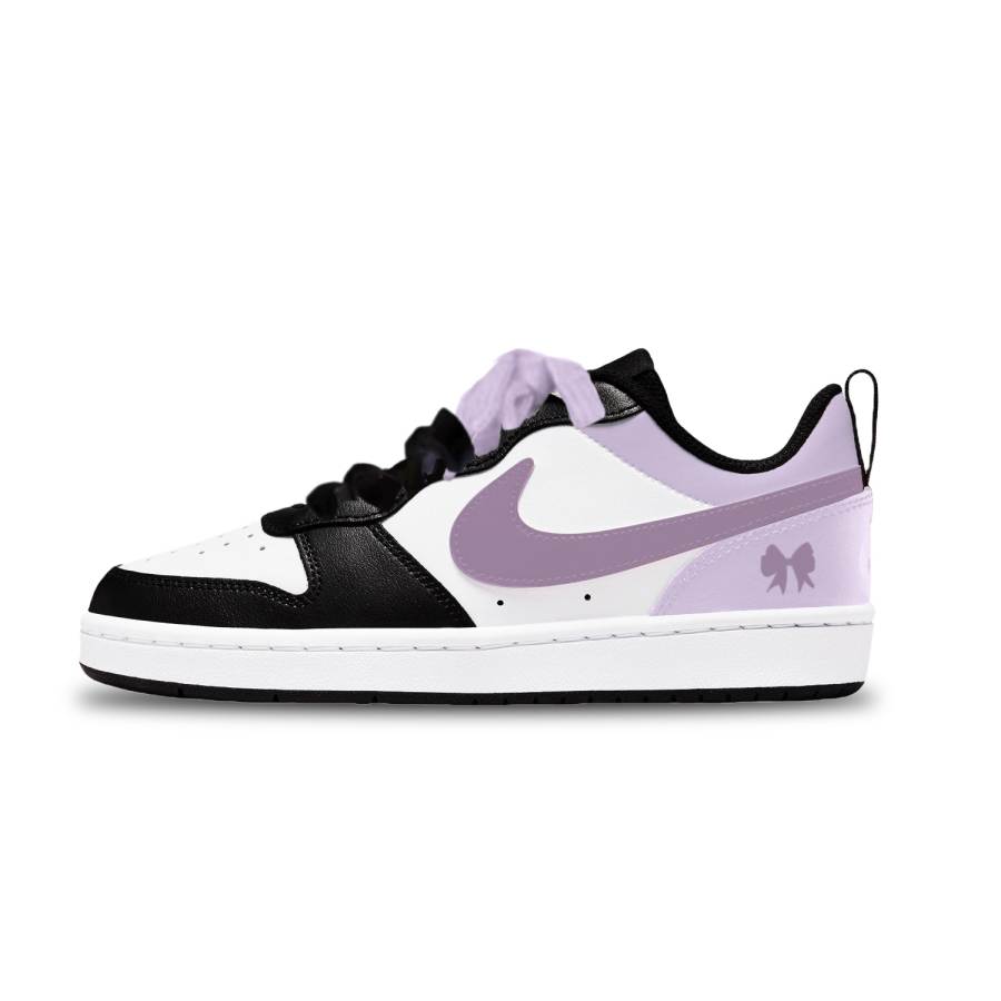 Nike Nike Court Borough Leather Slip Resistant Abrasion Resistant Low top Kids' Skateboarding Shoes Unisex