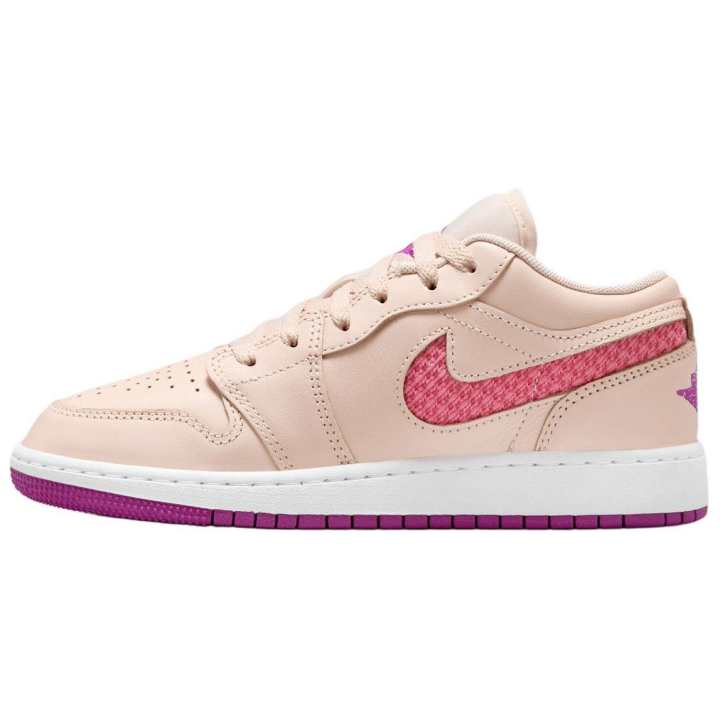 Jordan Jordan Air Jordan 1 Low top Basketball Shoes Beige Unisex