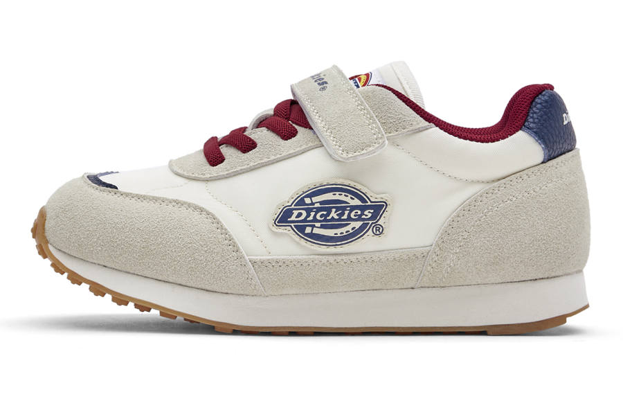 Dickies Anti Kick Abrasion Resistant Height Increasing Support Low top Kids Lifestyle Shoes Beige Teenagers