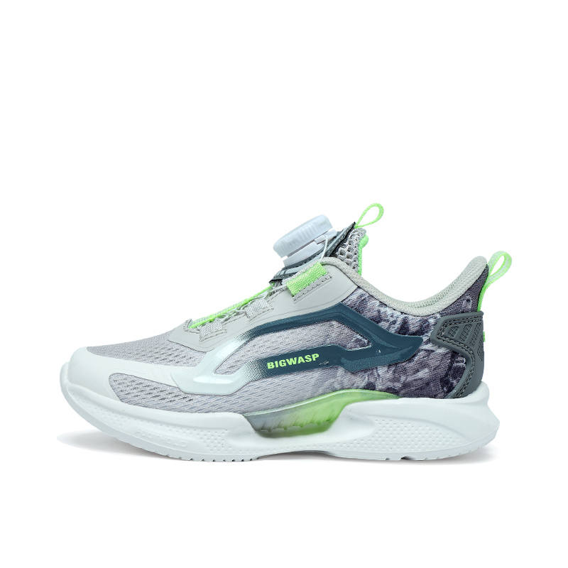 BIG WASP Slip Resistant, Abrasion Resistant, Breathable, Lightweight Cushioning Low top Running Shoes Kids'