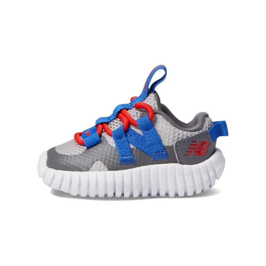 New Balance New Balance NB PLAYGRUV V2 Bungee Low top Running Shoes Gray Red Blue Infant And Toddler