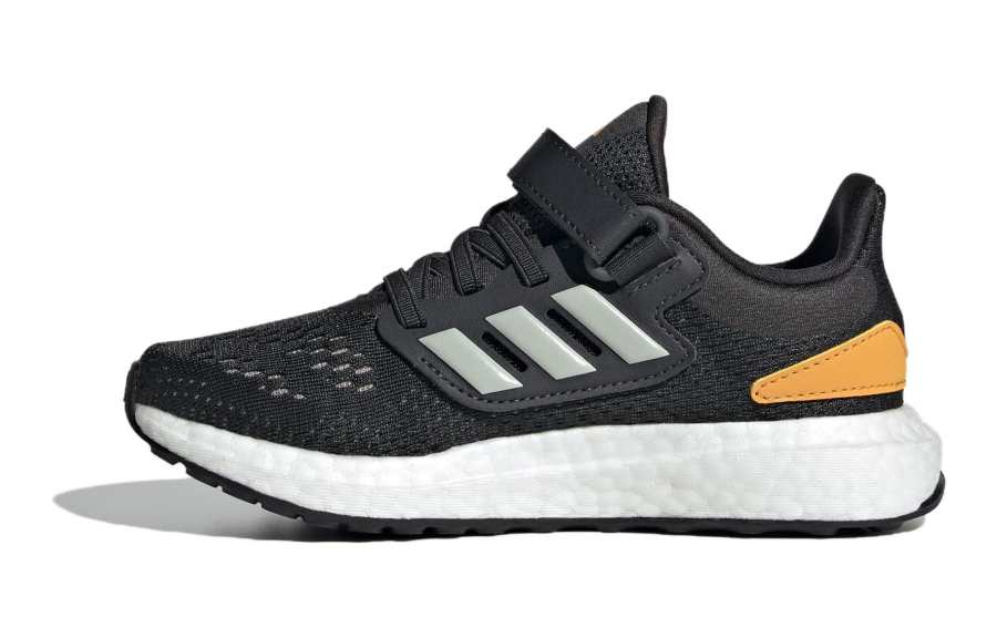 Adidas Adidas Pureboost 22 Fabric Abrasion Resistant Low top Kids' Running Shoes Black Kids'