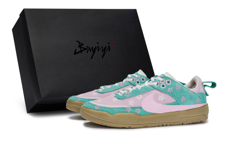 Nike Nike SB DAY ONE 811 Manufacturing, Blossoming Brilliance, Special Shoe Box Slip Resistant Abrasion Resistant