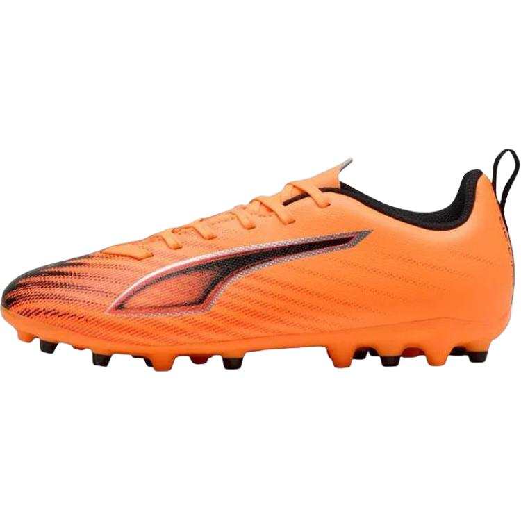 PUMA ULTRA 6 Synthetic Leather Abrasion Resistant Low top Kids' Soccer Shoes Orange Black Unisex