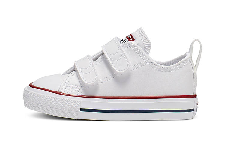 Converse All Star 2V Chuck Taylor Comfortable Low top Toddler Shoes White Children Aged 3 7 Years Old