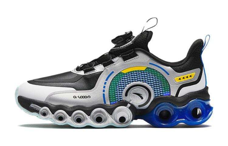 Antakids Low top Running Shoes Black Blue Teenagers