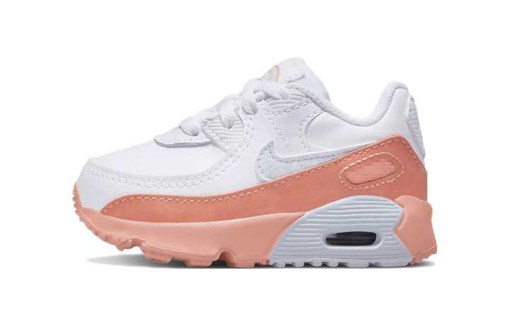 Nike Nike Air Max 90 LTR SE Low top Toddler Shoes White Pink Infant And Toddler
