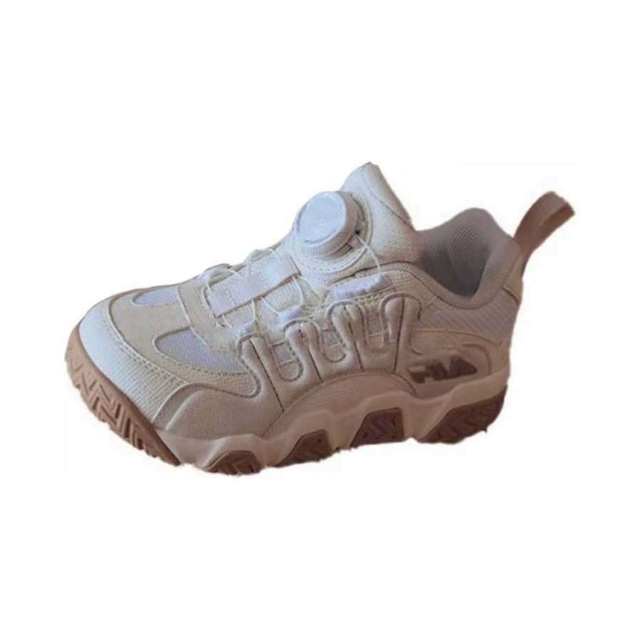 FILA KIDS Low top Children's Basketball Shoes Milk White Kids'