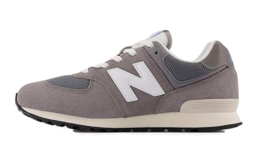 New Balance New Balance NB 574 Cushioning, Wear Resistant Kids Lifestyle Shoes Gray Teenagers
